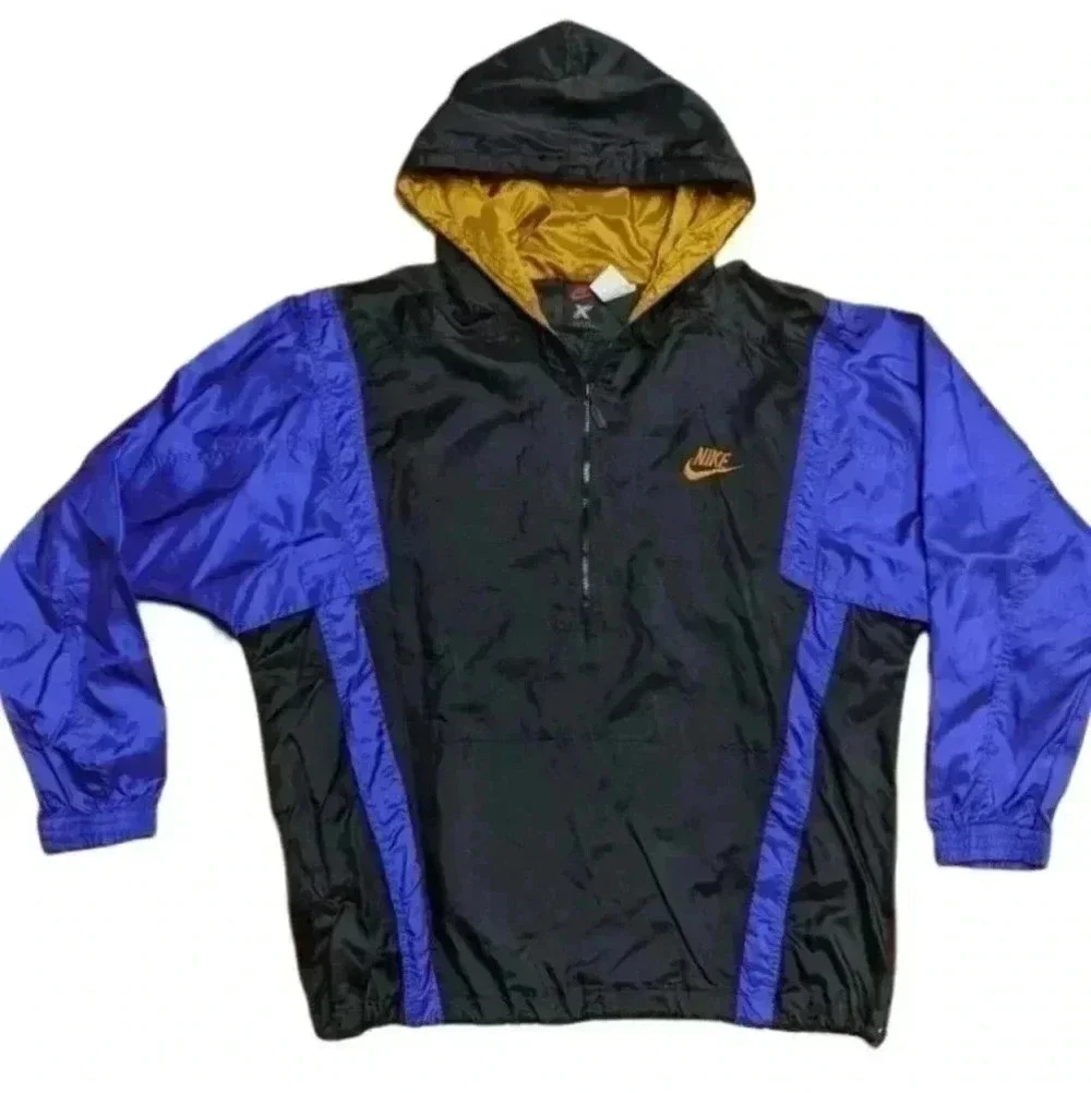 Vintage Y2K Nike  Color block Oversized Jacket. Size Large. Unisex